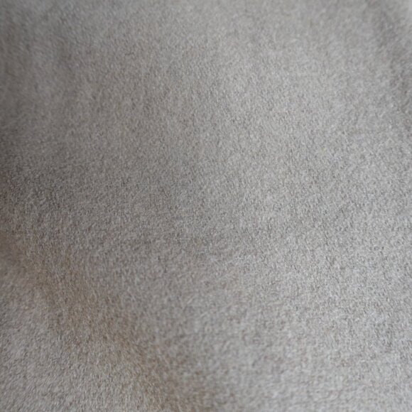 Vintage Melton Jacket XL Beige Bomber Harrington Reversible Wool Blend - Picture 8 of 16